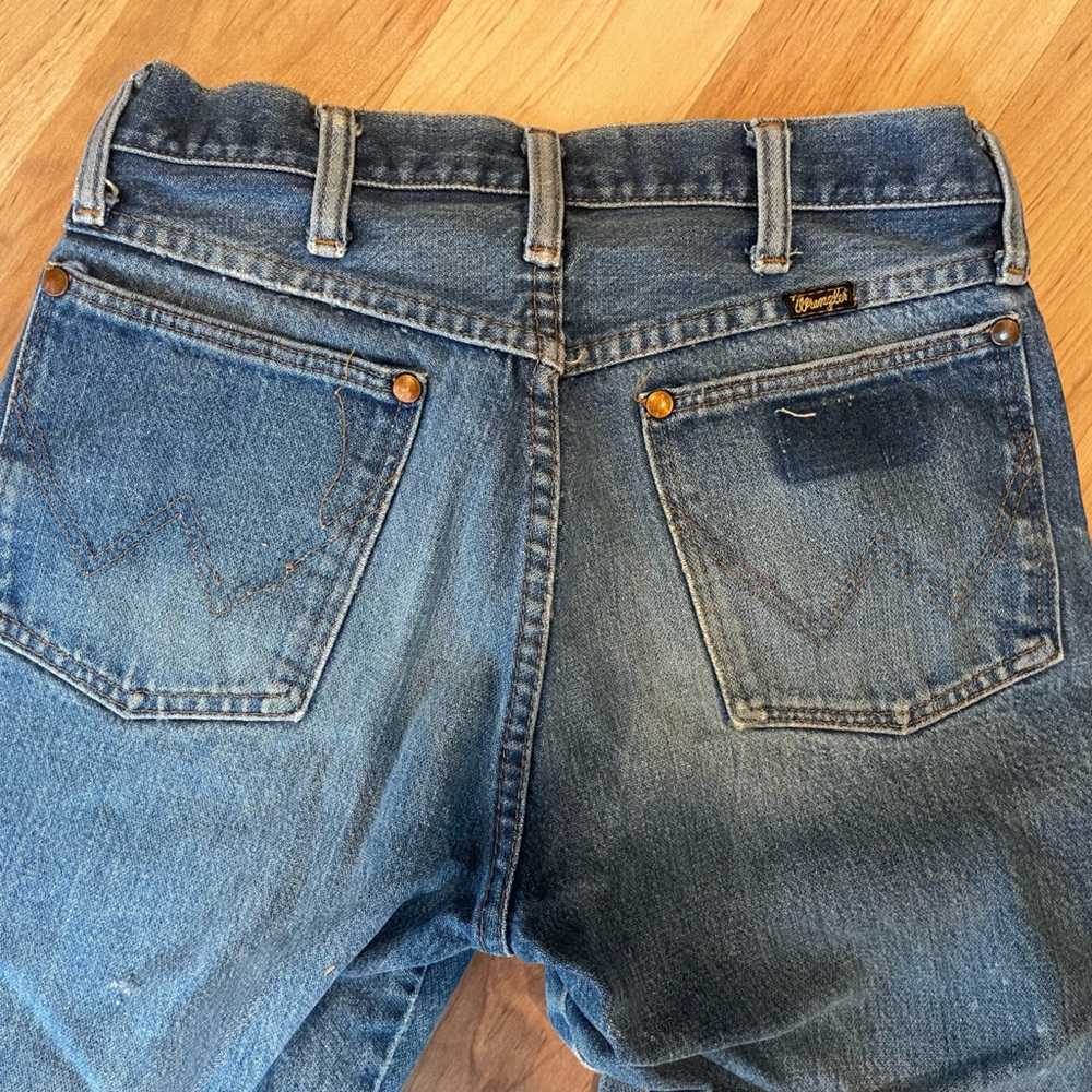 Vintage Wrangler Denim. Size 25/26 waist.